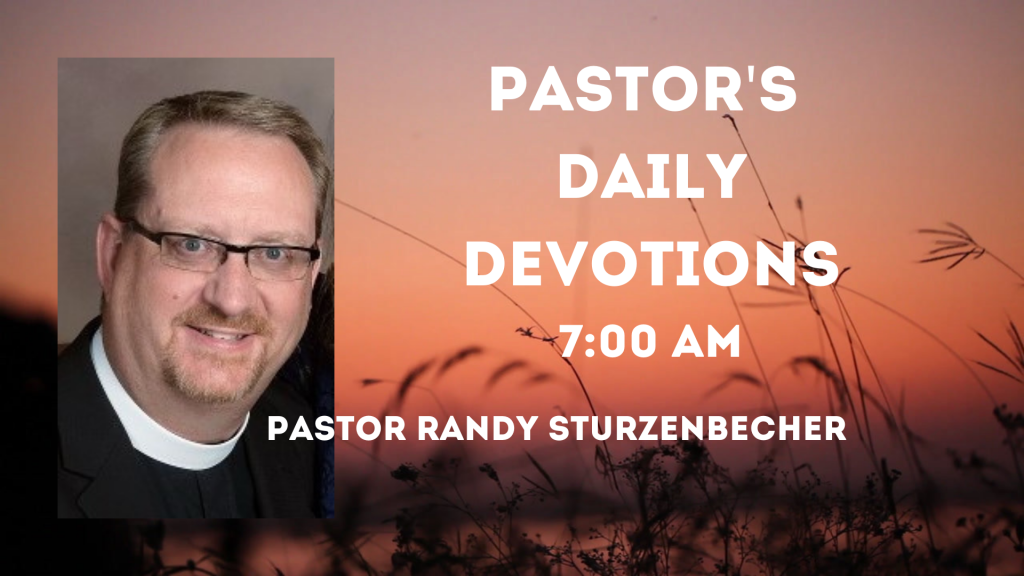 Pastor Randy Sturzenbecher's Video Series